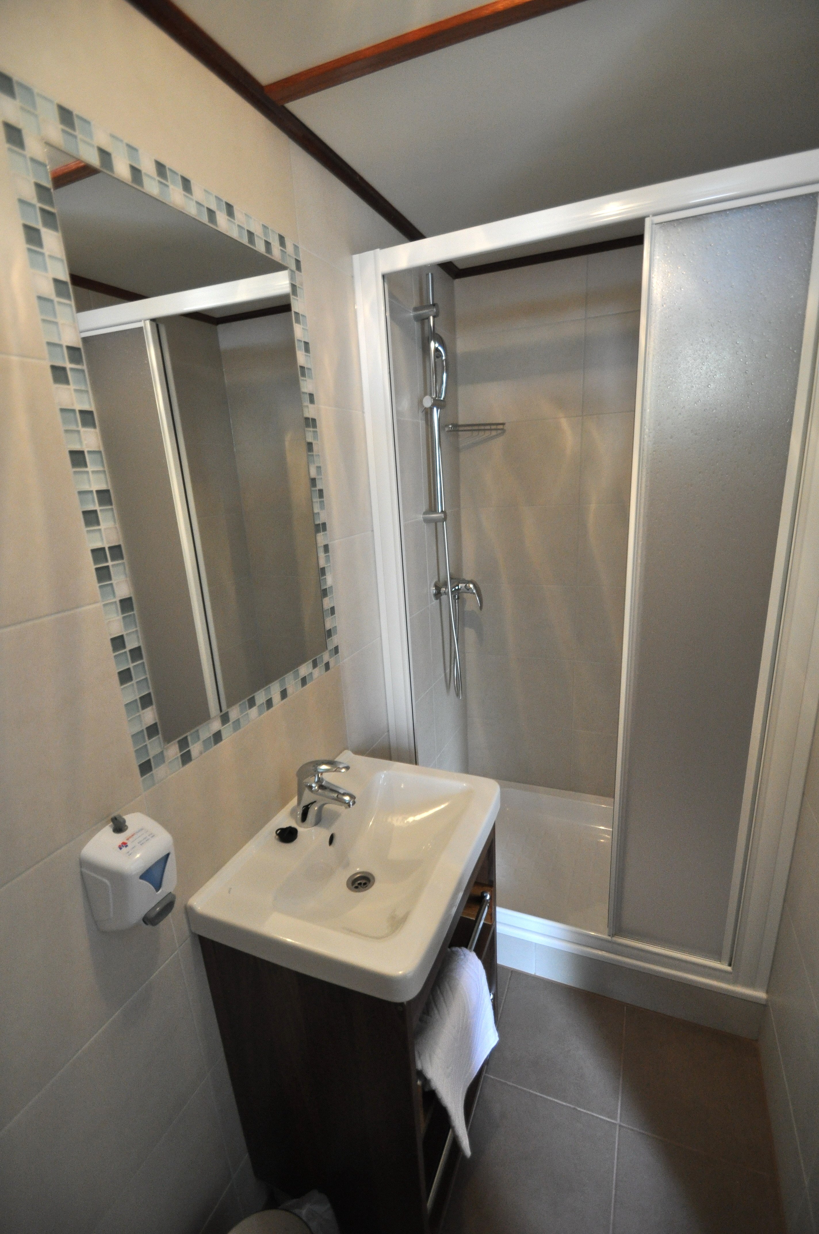 Washroom aboard MS President boat