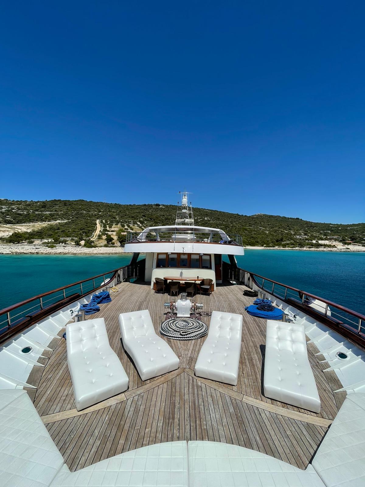 Sundeck on MS President boat