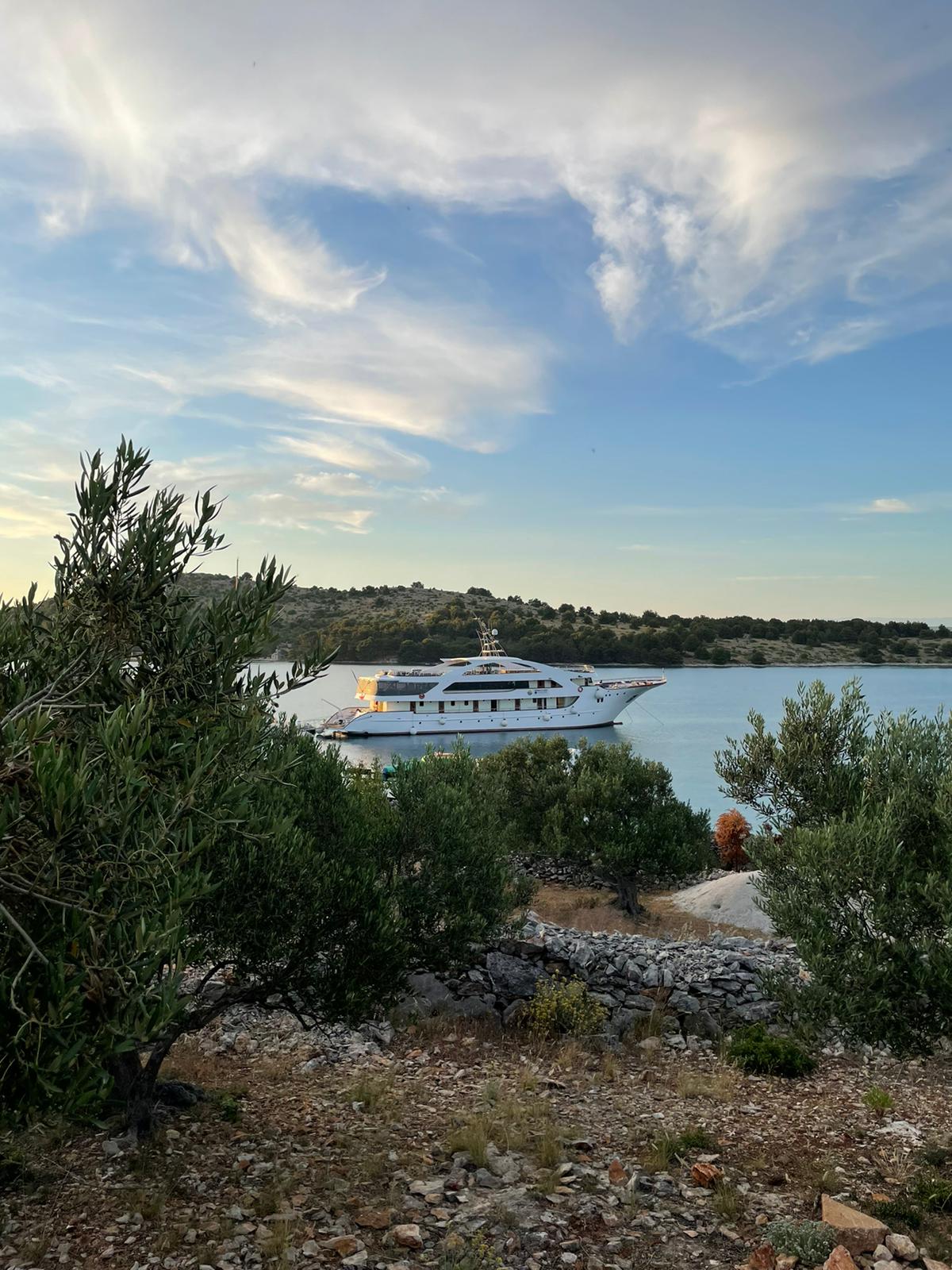 MS President boat in Croatia