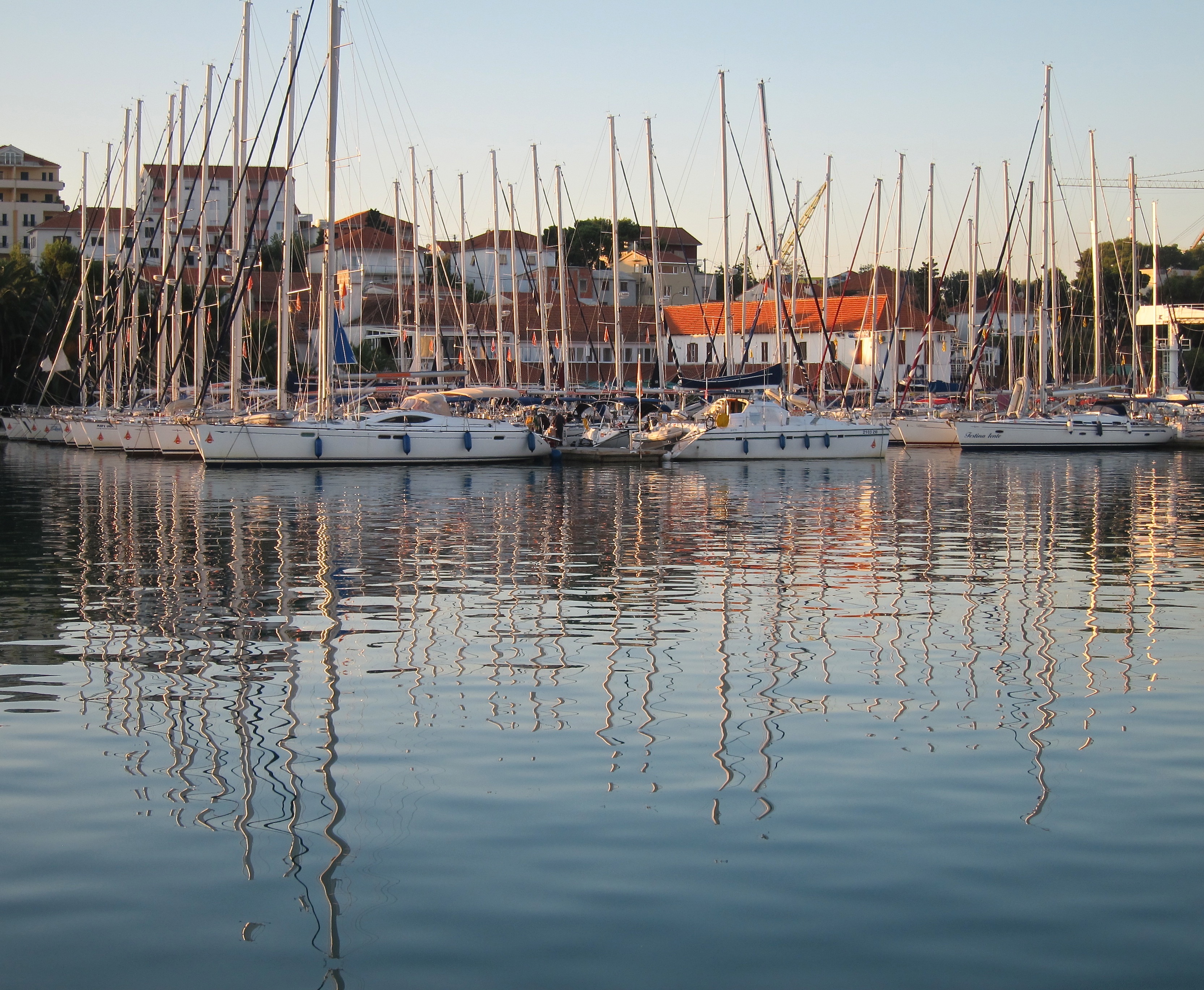 Croatia South dalmatia bike tour sailboats