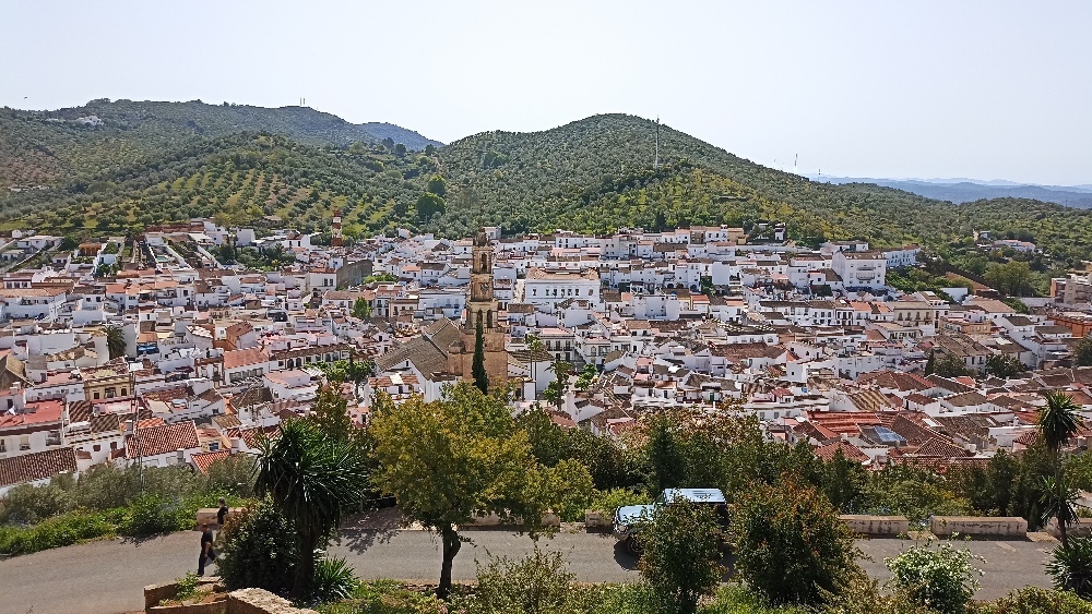 Spanish city in mountains