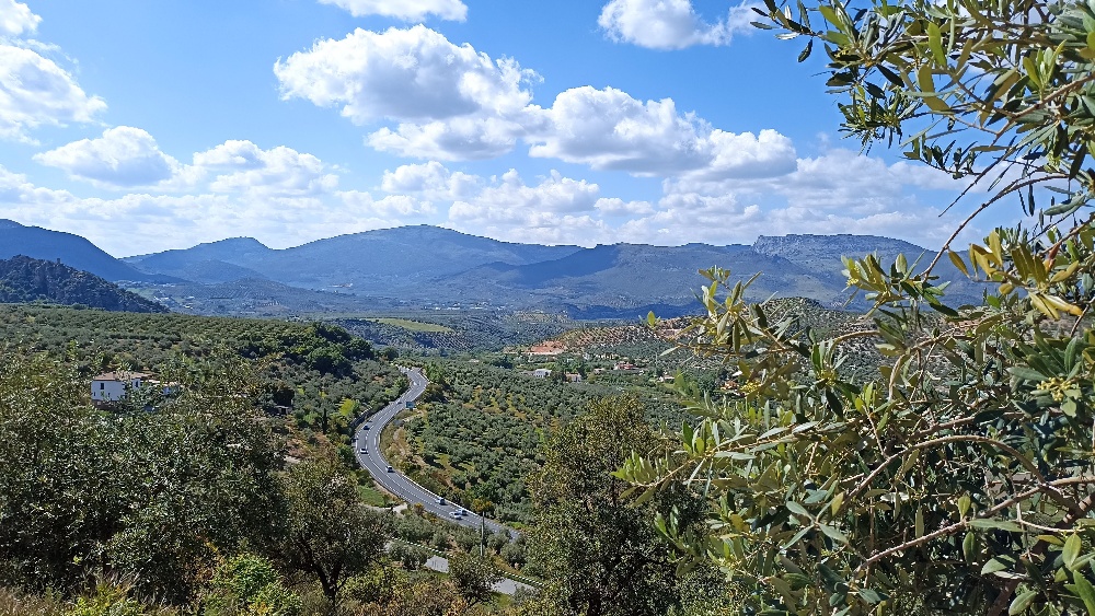 Spanish country scenic view