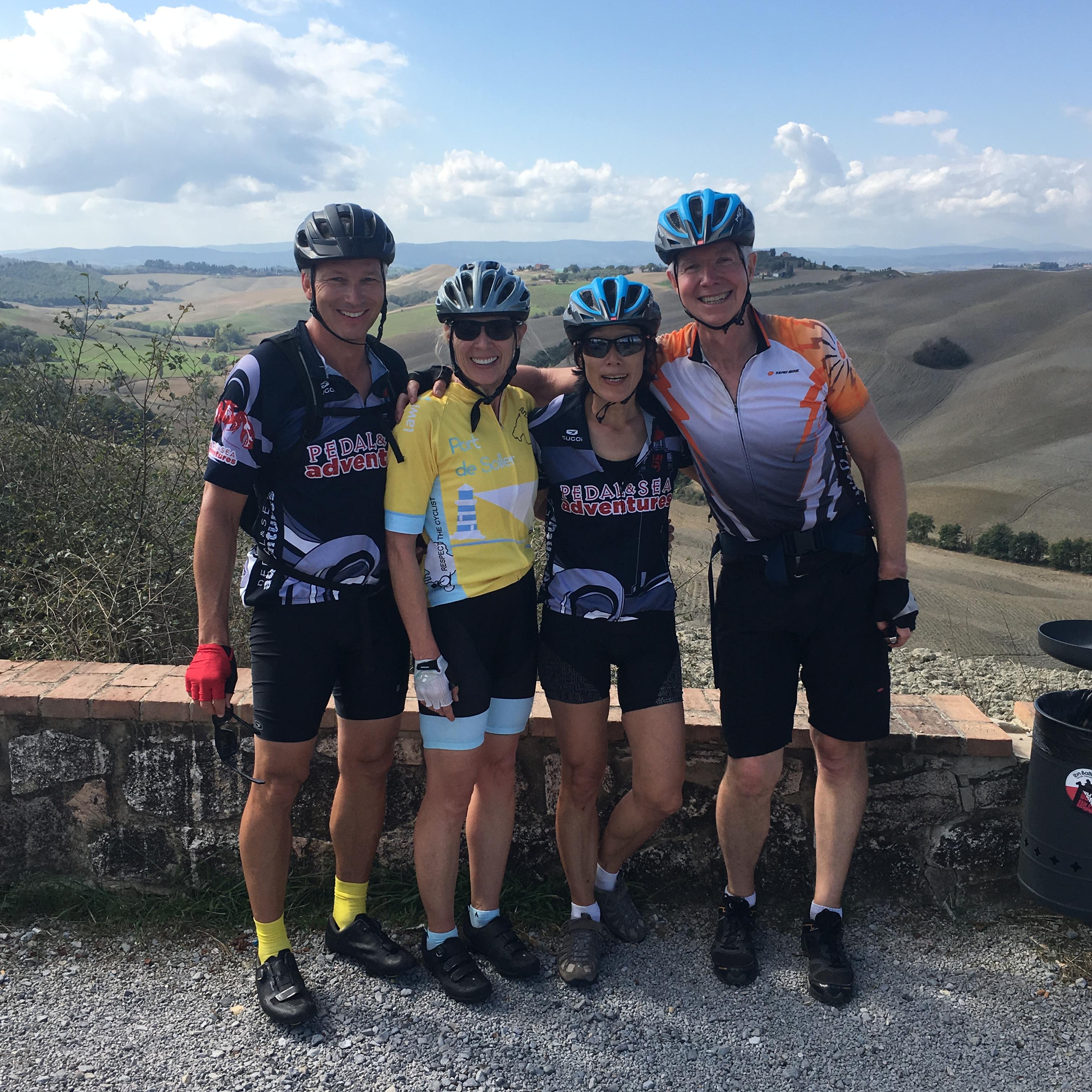 cycling and cooking tours italy