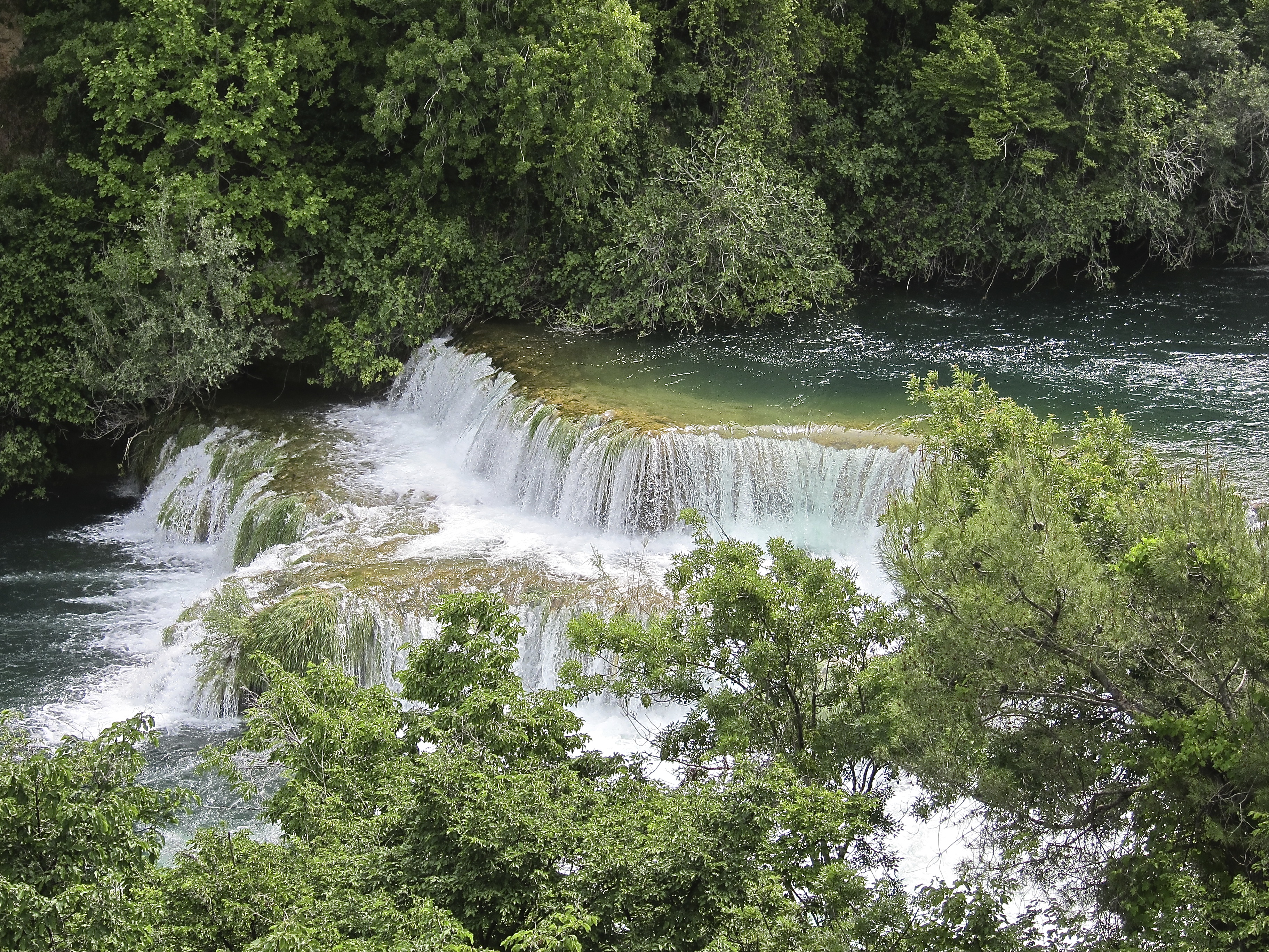 Croatia National Parks bike tour waterfall