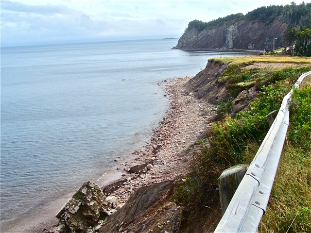 Ocean view cycling cabot trail